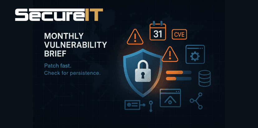 SecureIT Top Vulnerabilities - September 2025
