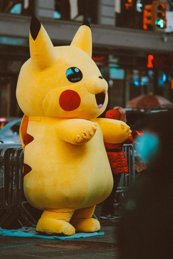 Mynd af Pikachu